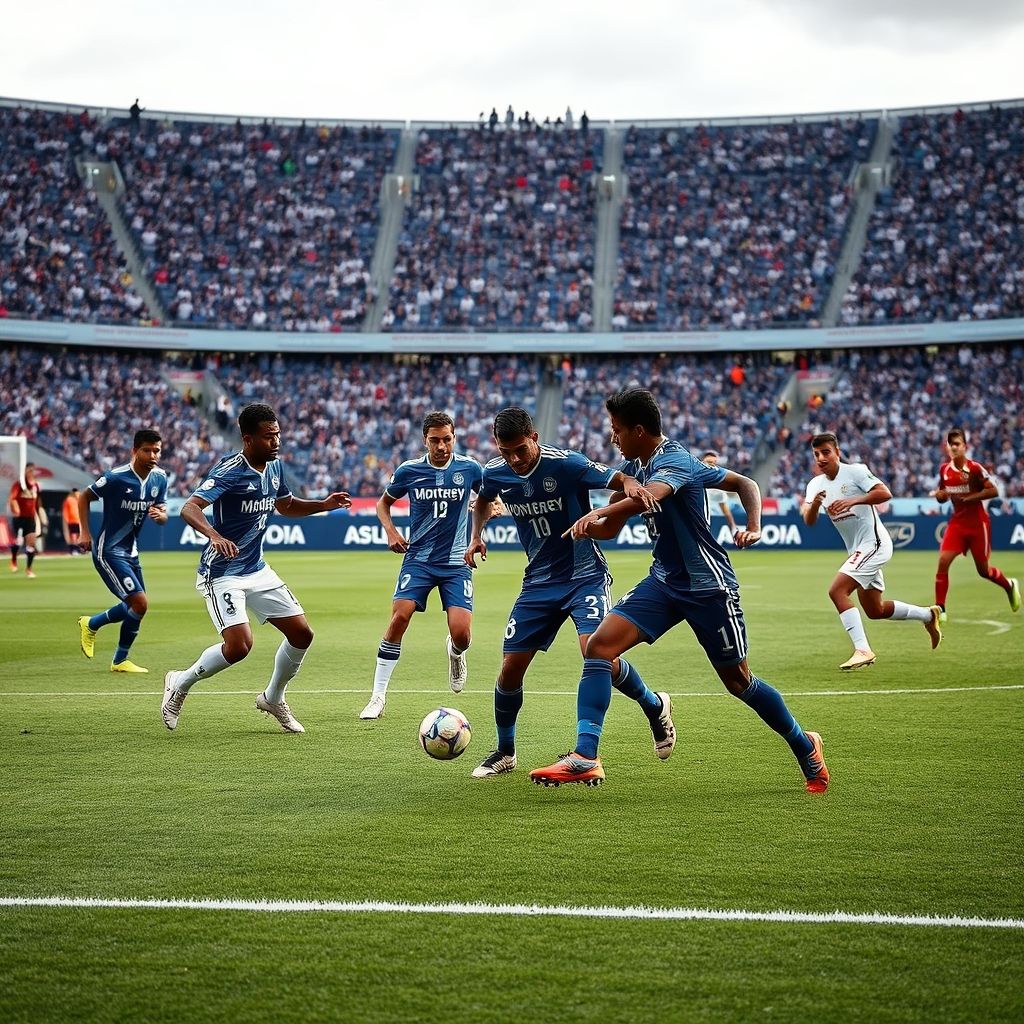 半岛体育官网首页-蒙特雷中场控制加强，争取比赛主动权